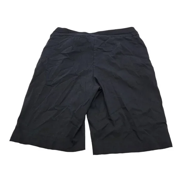 Chicos Shorts Womens Size 1.5 Short Perfect Stretch Bermuda Pull On Black - Picture 7 of 8